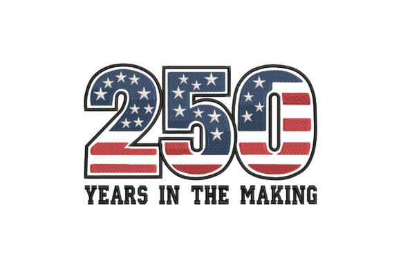 250 Years in the Making USA Embroidery Review