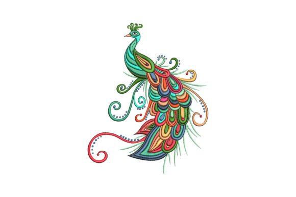 Beautiful Peacock Embroidery Review