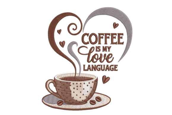Coffee is My Love Language Embroidery Review