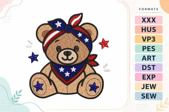 Cute Teddy Bear 4th of July Review