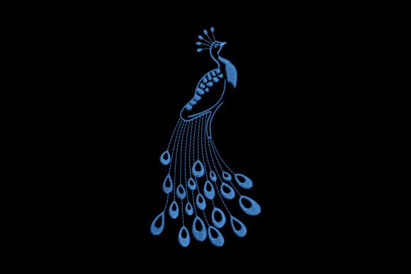 Decorative Peacock Embroidery Review