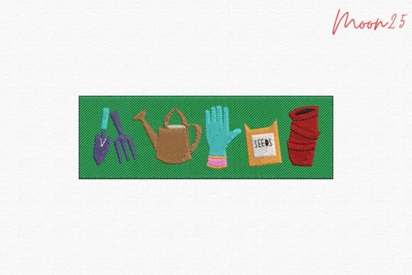 Garden Tools Plant Lover Embroidery Review