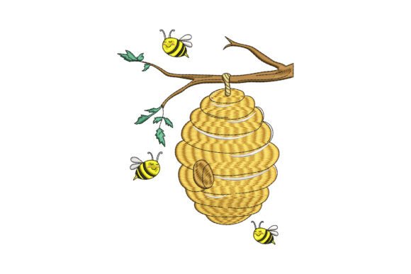 Honey Bee Hive Embroidery Design Review