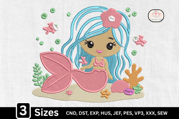 Kawaii Mermaid Embroidery Review