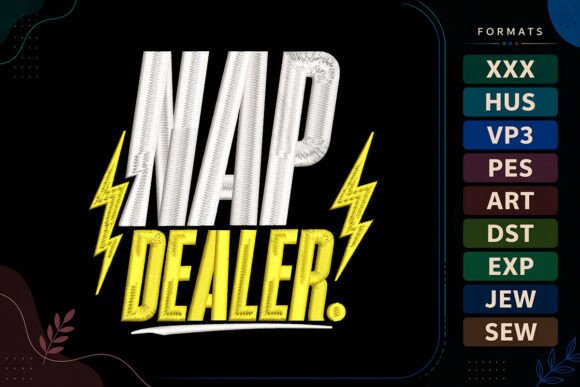 Nap Dealer Embroidery Design Review