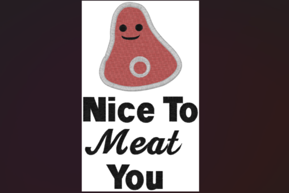 Nice to Meat You Funny Pun Review