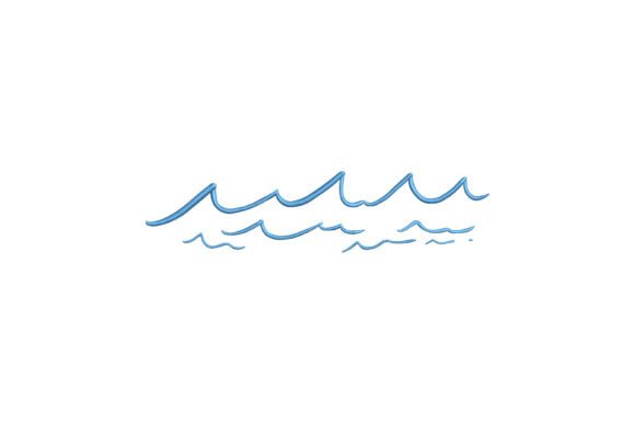 Ocean Sea Wave Embroidery Design Review