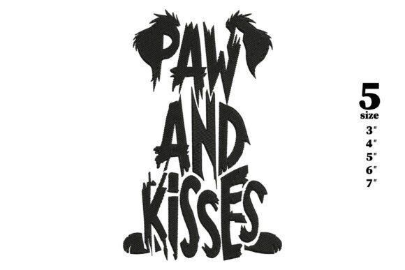 Paw and Kisses Embroidery Review