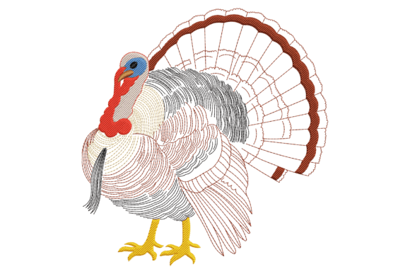 Turkey Bird Embroidery Design Review